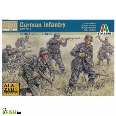 Italeri: Német gyalogság makett, 1:72