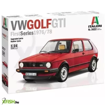 Italeri: VW Golf GTI Rabbit autó makett, 1:24