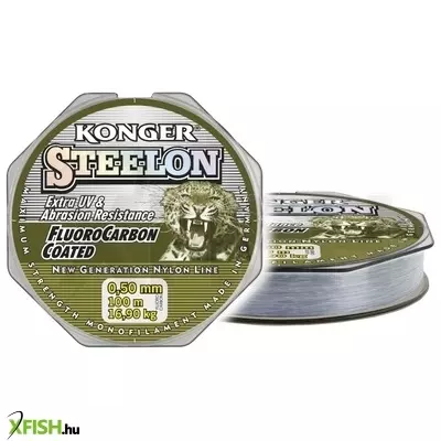 Konger Steelon Fluorocarbon Coated Monofil Zsinór 100m 0,16mm 3,9Kg
