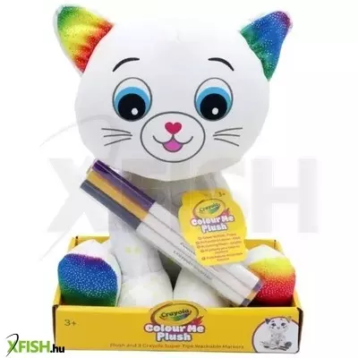 Crayola: Kiszínezhető plüss cica
