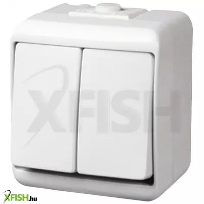 Gao 22031 csillárkapcsoló, kültéri ip44 kivitel, 230 v~ / 50 hz / 10 a, fehér