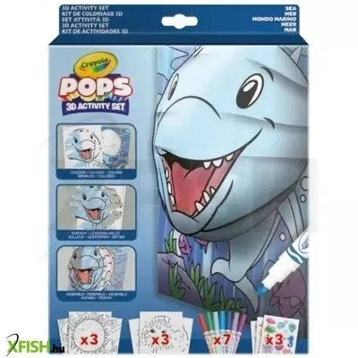 Crayola POPs: 3D foglalkoztató – Vízi világ