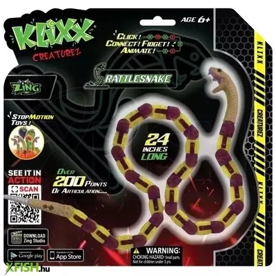 Klixx Creaturez – Csörgőkígyó