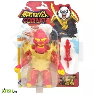 Monsterflex Combat: Nyújtható szörnyfigura - Fire Monster