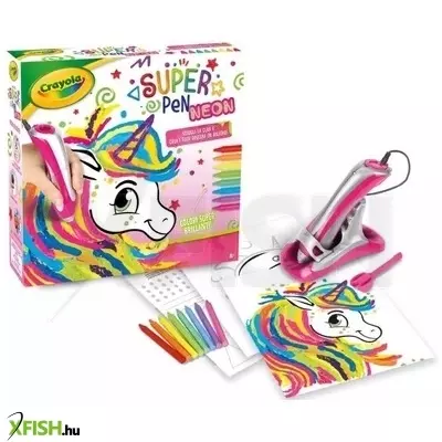 Crayola: Művésztoll neon zsírkrétával