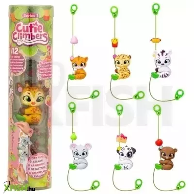 Cutie Climbers Cuki indázók játékfigura, 1. széria - többféle