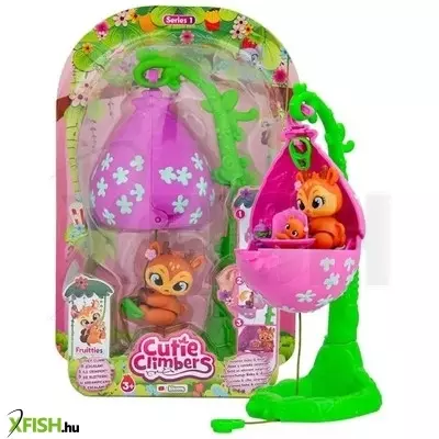 Cutie Climbers Cuki indázók: Gyümifalók játékszett, 1. széria - Gida