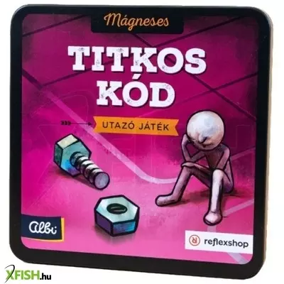 mágneses titkos kód utazó logikai játék