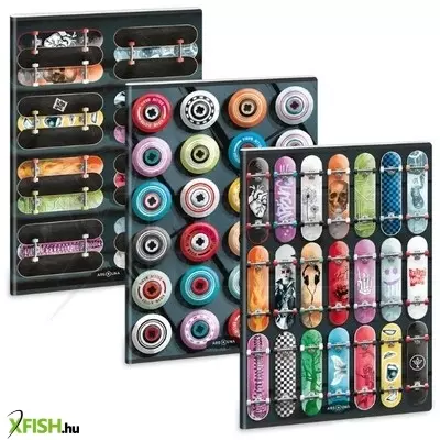 Ars Una: Rollin Mania extra vonalas füzet, A4