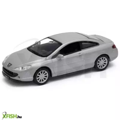 Welly fém autó: Peugeot Coupé 407 kisautó, 1:34