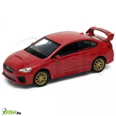 Welly fém autó: Subaru WRX STI kisautó, 1:34