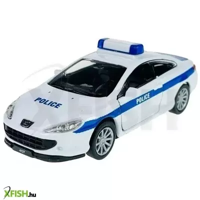 Welly CityDuty: Peugeot Coupé 407 Police kisautó, 1:34