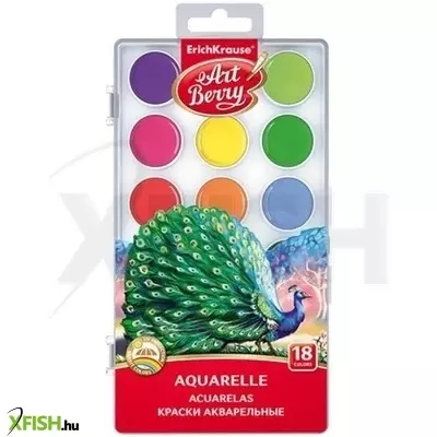 ErichKrause: Artberry vízfesték készlet - 18 db-os