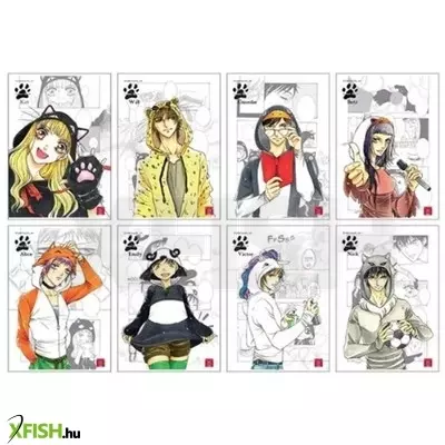 Pigna: Animal Spirit vonalas füzet, A4 - többféle