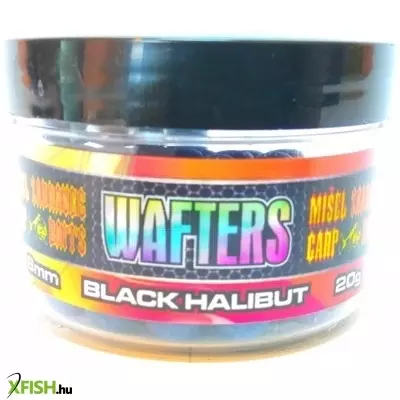 Zadravec Wafters Method csali - Black Halibut 8Mm Halliszt, Fekete