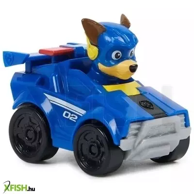 Mancs őrjárat: A szuperfilm Pup Squad versenyzők kisautó, 1:64 - Chase