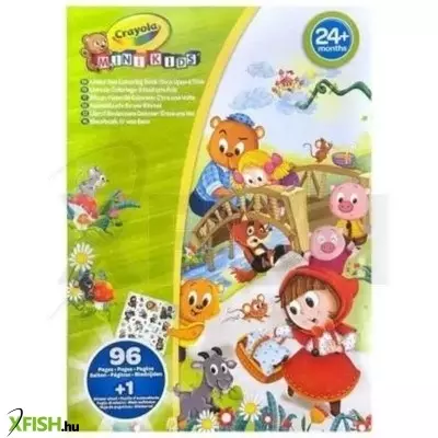 Crayola Mini Kids: Óriás színező matricákkal – Tündérmese