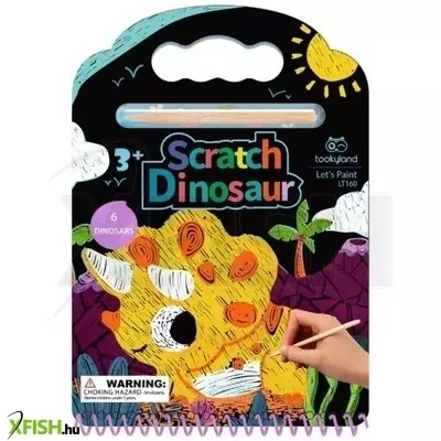 tookyland: kaparós rajzkészlet – dinók