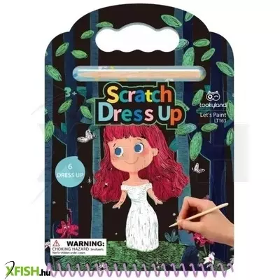 Tookyland: Képkarc rajzkészlet – Divat