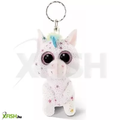 Nici: Uberto unikornis plüss kulcstartó - 9 cm