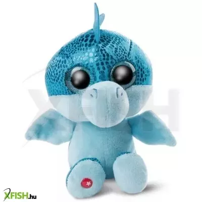 Nici: Jet-Jet sárkány plüssfigura, kék - 15 cm