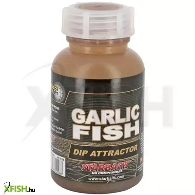 Starbaits Dip Attractor Garlic Fish Fokhagyma Hal 200 Ml