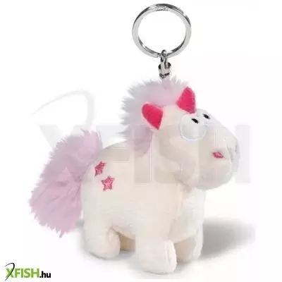 Nici: Theodor unikornis plüss kulcstartó - 10 cm