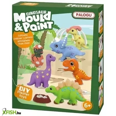 Csináld magad hűtőmágnes készítő szett - Dinók