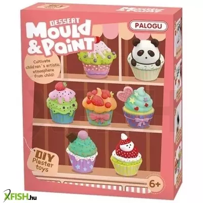 Csináld magad hűtőmágnes készítő szett - Muffin