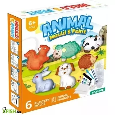 Csináld magad hűtőmágnes készítő szett - Állatok