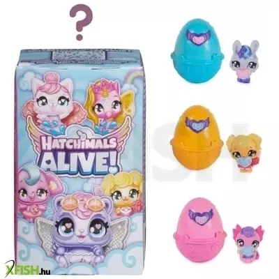 Hatchimals: Alive! gyűjthető meglepetés figura tojásban