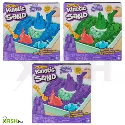 Kinetic Sand: Sandbox homokozó készlet - többféle