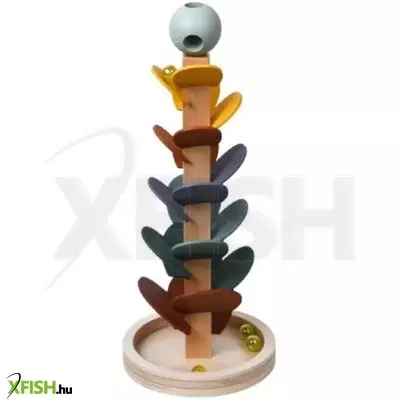 Dallamfa golyópálya, fa - 38 cm