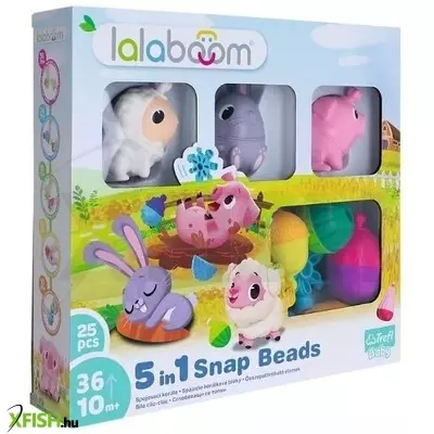 Lalaboom: Montessori bébi fejlesztőjáték - 25 részes