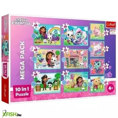 Trefl: Gabi babaháza 10 az 1-ben puzzle
