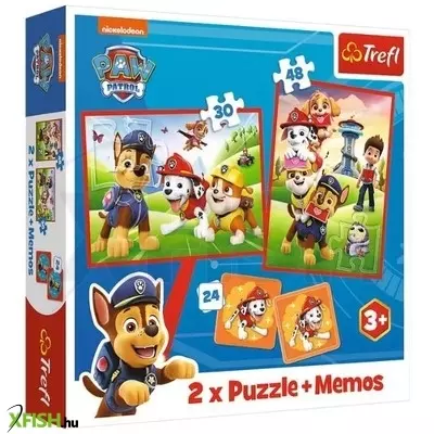 Trefl: Mancs őrjárat puzzle és memória játék