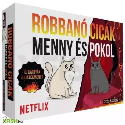 robbanó cicák – menny és pokol! kártyajáték