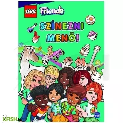 Lego Friends. Színezni menő!