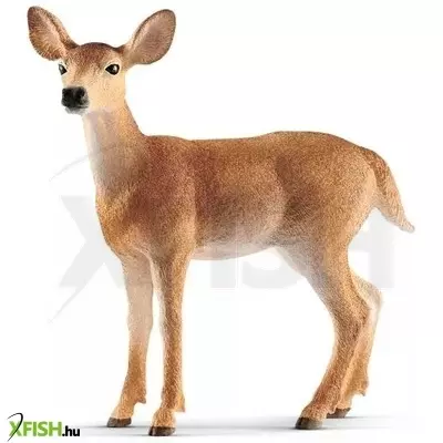 Schleich: Fehérfarkú szarvastehén figura 14819