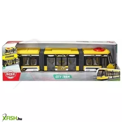dickie: siemens combino városi villamos - sárga, 41,5 cm