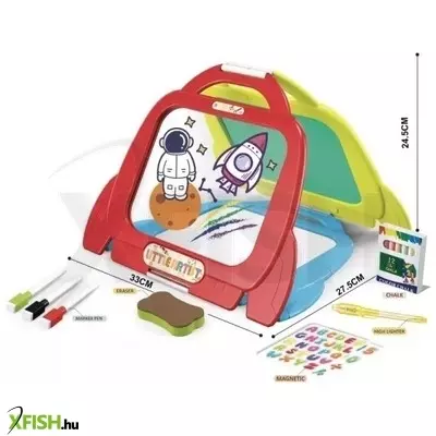 4 az 1-ben rajztábla kiegészítőkkel - 14 db-os