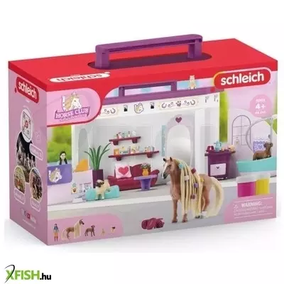 Schleich Horse Club: Sofia's Beauties hordozható szépségszalon fésülhető lóval 42614
