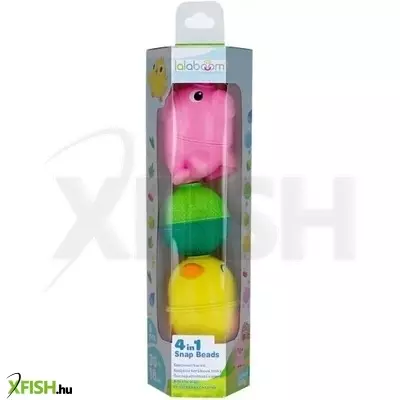 Lalaboom: Montessori bébi fejlesztőjáték, farmállatok - 6 részes