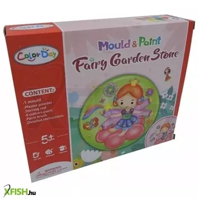 Csináld magad tündérkert gipszöntő kreatív szett