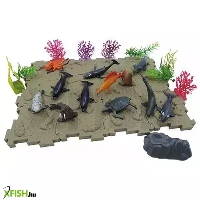 Tengeri állatok készlet - 35 db-os