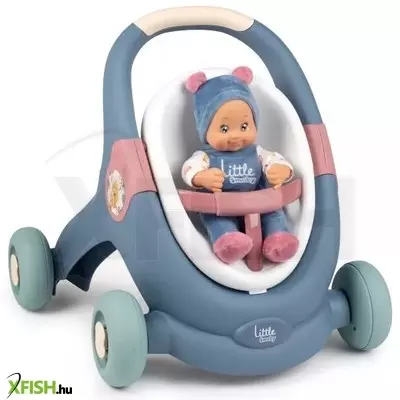 Little Smoby: 3 az 1-ben babakocsi babával