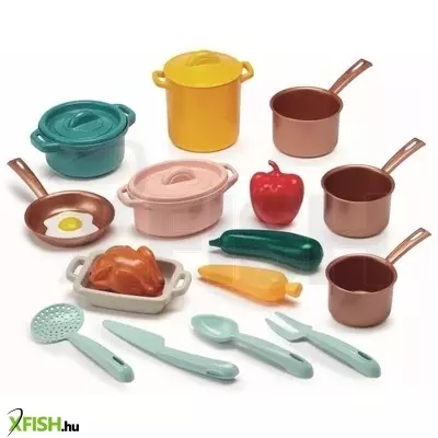 écoiffier: edénykészlet kiegészítőkkel - 20 db-os