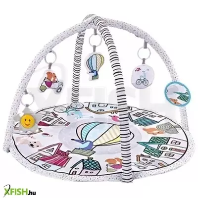 Zenélő játszószőnyeg 5 db függővel - 85 cm