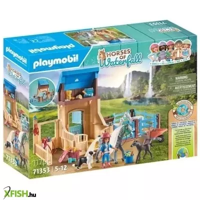 Playmobil: Amelia és Whisper lovasboxszal 71353