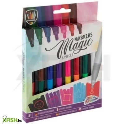 Grafix: Varázsfilctoll készlet - 8 db-os